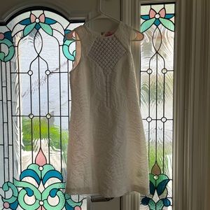 Lily Pulitzer white cotton dress